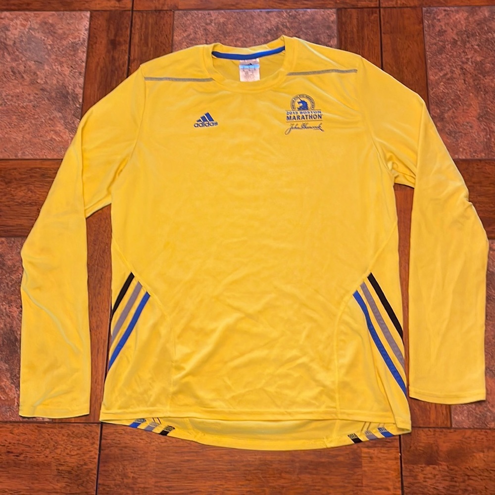 Adidas 2015 Boston Marathon running shirt